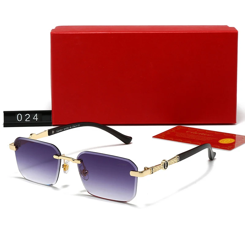 New Luxury Rimless Square Sunglasses for Men Women Gradient Lenses UV400 Protection Fashion Designer Sun Glasses
New Luxury Rimless Square Sunglasses for Men Women Gradient Lenses UV400 Protection Fashion Designer Sun Glasses
