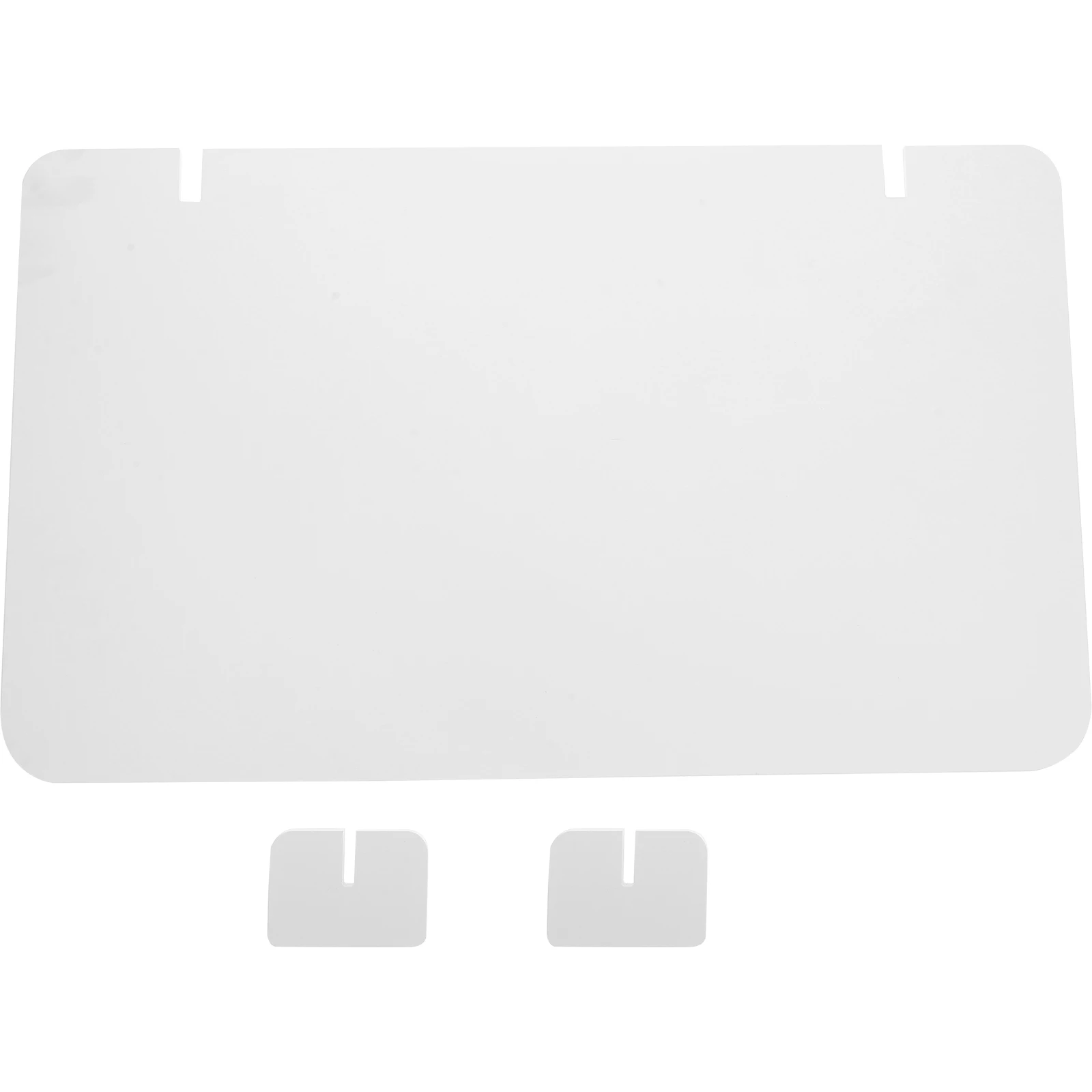 1 Set Desktop Divider Panel For Students Office Classroom Multifunctional Stable Desk Privacy Shield With Base Foldable
1 Set Desktop Divider Panel For Students Office Classroom Multifunctional Stable Desk Privacy Shield With Base Foldable