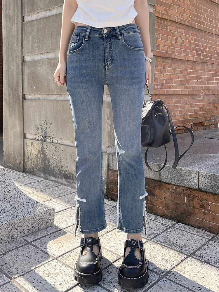 Новые женские джинсы ISNI Store: облегающие, с высокой талией, укороченные (9/10 длины), тонкие, весна 2024, модные
Новые женские джинсы ISNI Store: облегающие, с высокой талией, укороченные (9/10 длины), тонкие, весна 2024, модные