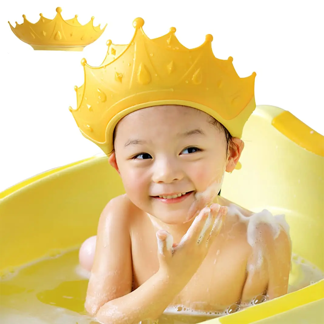 Baby Shower Cap Shield, Shower Cap for Kids, Visor Hat for Eye and Ear Protection for 0-9 Years Old
Baby Shower Cap Shield, Shower Cap for Kids, Visor Hat for Eye and Ear Protection for 0-9 Years Old