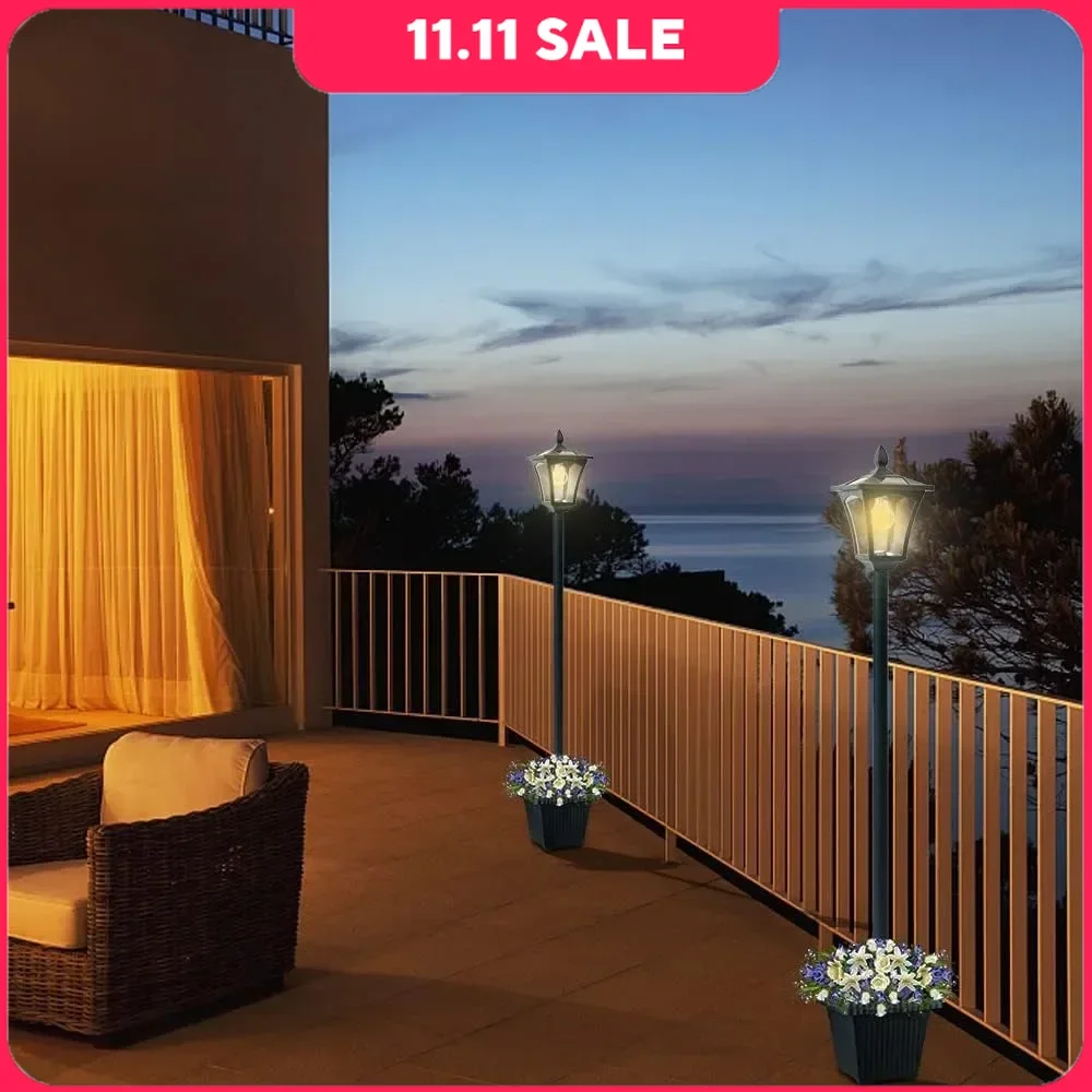 72 Inch Solar Pole Light, Outdoor Waterproof Solar Pole Light, Porch Lane Garden Courtyard Decoration Outdoor Solar Pole Light
72 Inch Solar Pole Light, Outdoor Waterproof Solar Pole Light, Porch Lane Garden Courtyard Decoration Outdoor Solar Pole Light