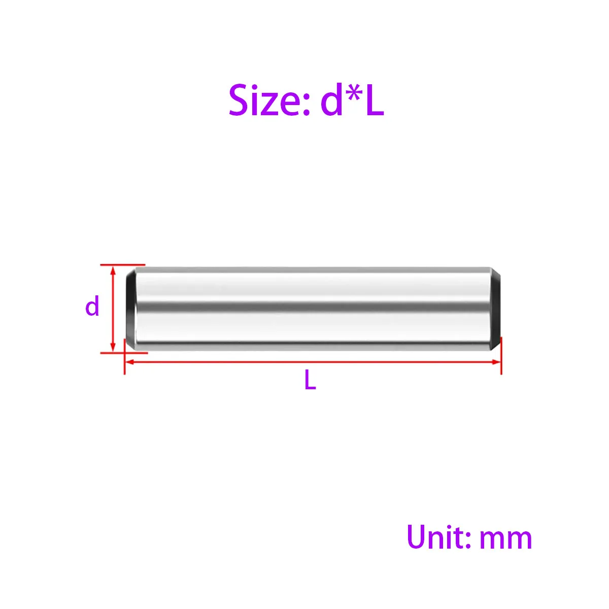 45 # Steel High Strength Quenched Steel Solid Cylindrical Pin M3M4M5M6M8M10M12M16M20
45 # Steel High Strength Quenched Steel Solid Cylindrical Pin M3M4M5M6M8M10M12M16M20