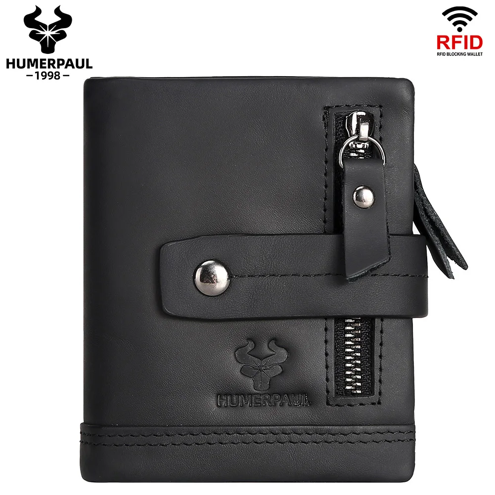 Men's double folding wallet, short leather wallet made of cowhide, large capacity, multi-card slot, easy to carry
Men's double folding wallet, short leather wallet made of cowhide, large capacity, multi-card slot, easy to carry