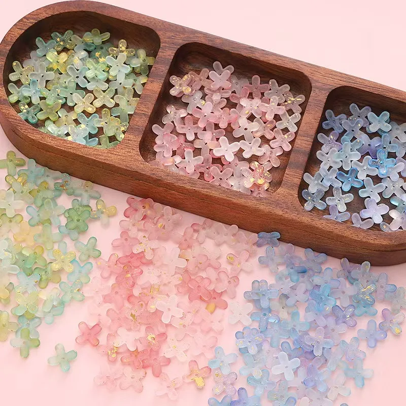 200pcs Colorful Flower Shaped 9mm Resin Beads DIY Jewelry Making Accessories for Garments Hair Necklaces Earrings
200pcs Colorful Flower Shaped 9mm Resin Beads DIY Jewelry Making Accessories for Garments Hair Necklaces Earrings