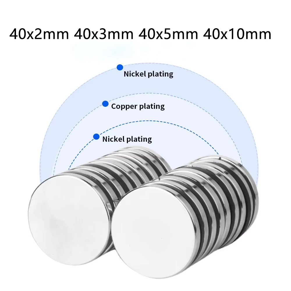 40x2mm 40x3 Round Powerful Strong Magnetic Magnets 40*3 Disc Magnets For Fridge, DIY Building, Scientific Craft 40*5 40*10
40x2mm 40x3 Round Powerful Strong Magnetic Magnets 40*3 Disc Magnets For Fridge, DIY Building, Scientific Craft 40*5 40*10
