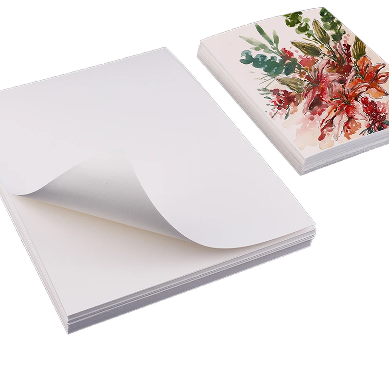 Cotton Pulp Paper Watercolor Professional Painting Paper Beginner Thicken 200g 300g Watercolor Paper Three Textures Art Supplies
Cotton Pulp Paper Watercolor Professional Painting Paper Beginner Thicken 200g 300g Watercolor Paper Three Textures Art Supplies