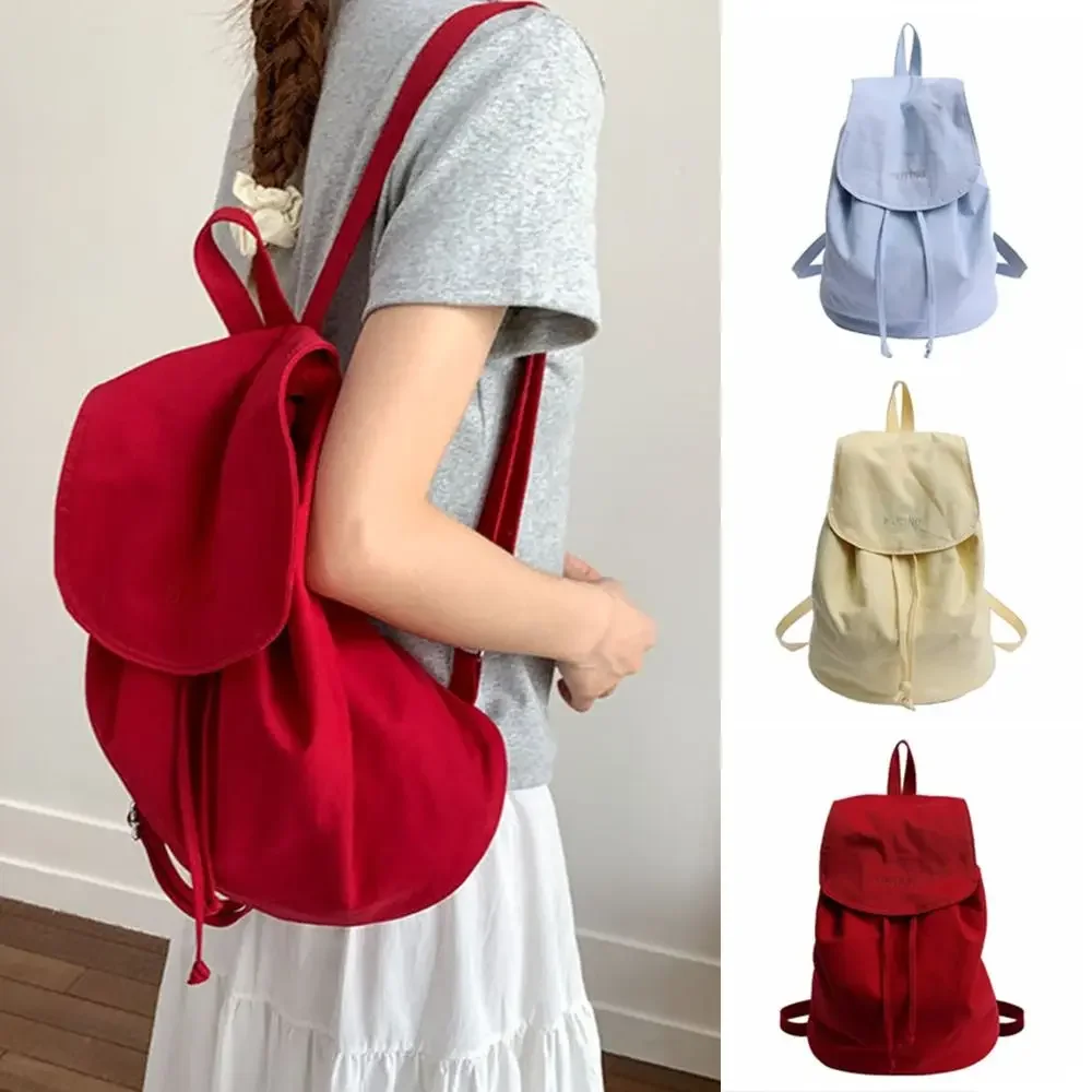 Ins Simple Nylon Backpacks Large Capacity College Nylon Shoulder Bags Lightweight Solid Color Student Schoolbag Outdoor
Ins Simple Nylon Backpacks Large Capacity College Nylon Shoulder Bags Lightweight Solid Color Student Schoolbag Outdoor