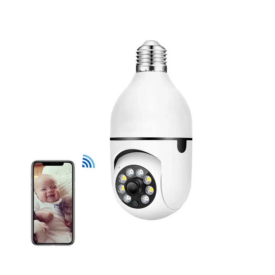 4MP UHD V360 APP Dual Lens E27 PTZ IP Dome Camera AI Humanoid Full Color Home Security Baby Monitor
4MP UHD V360 APP Dual Lens E27 PTZ IP Dome Camera AI Humanoid Full Color Home Security Baby Monitor