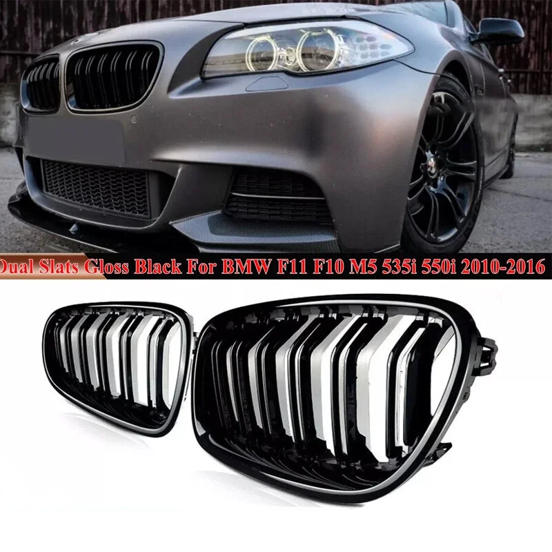 Двойная планка из углеродного волокна, автомобильный передний бампер, решетка для почек, замена решетки для BMW F10 F18 520i 523i 525i 530i 535i 2009-2016 
Двойная планка из углеродного волокна, автомобильный передний бампер, решетка для почек, замена решетки для BMW F10 F18 520i 523i 525i 530i 535i 2009-2016