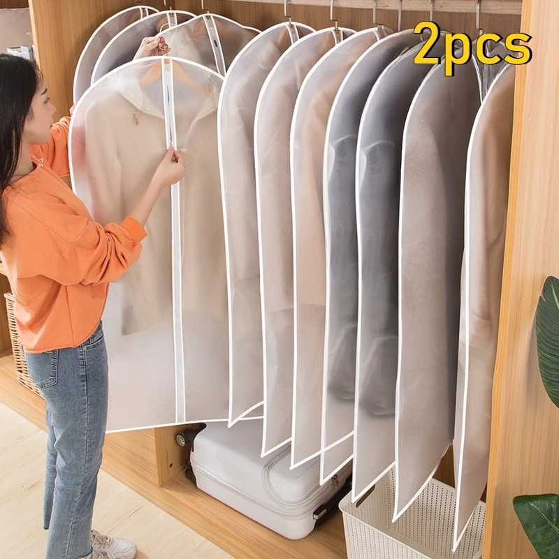2pcs Clothes Hanging Dust cover wedding Dress Cover Suit Coat Storage Bag
2pcs Clothes Hanging Dust cover wedding Dress Cover Suit Coat Storage Bag