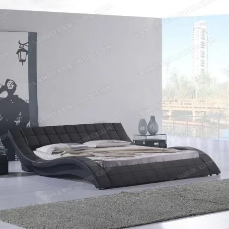 Bedroom Furniture Simple Modern Leather Bed LED Light , Double Bed 1.8 Meters A044-1
Bedroom Furniture Simple Modern Leather Bed LED Light , Double Bed 1.8 Meters A044-1