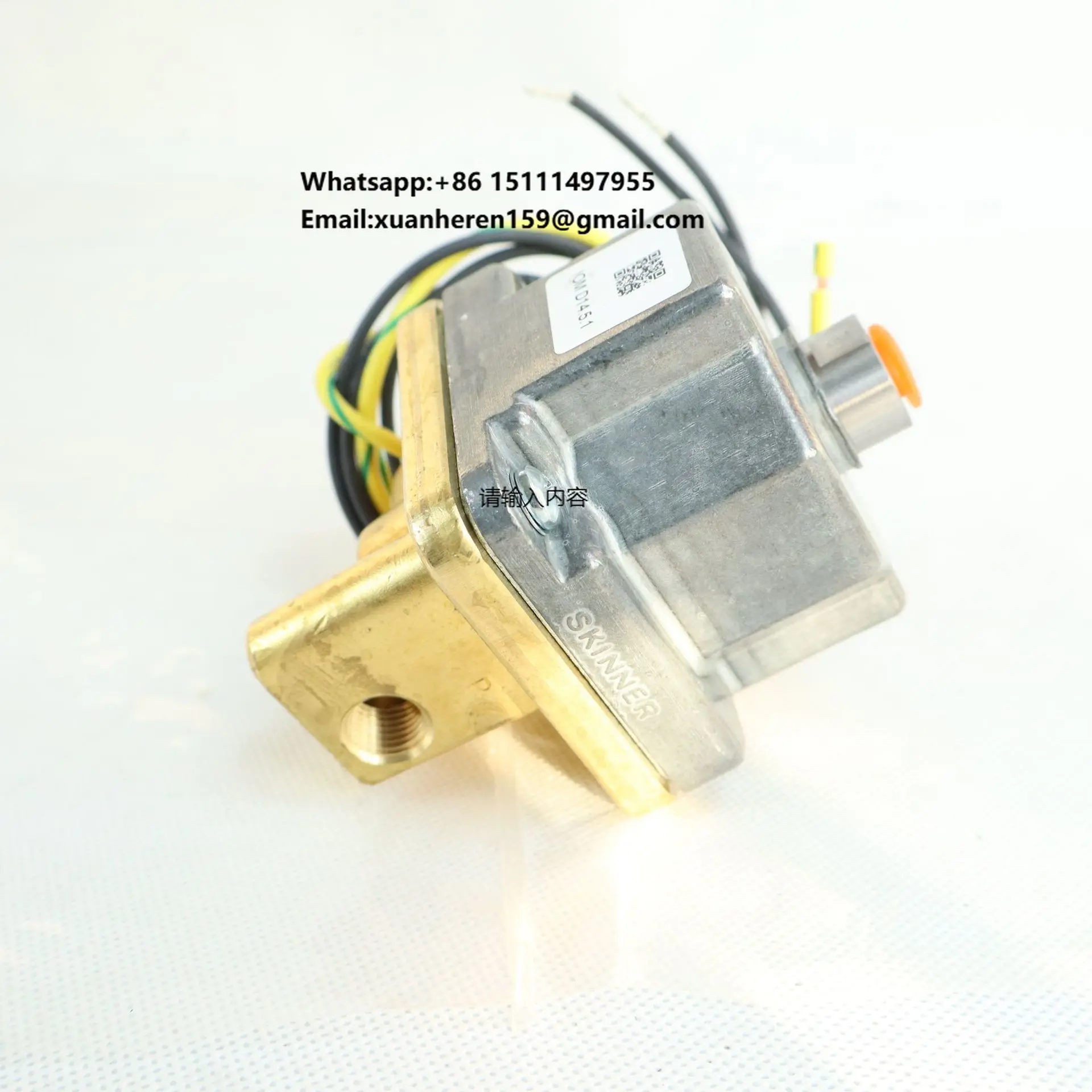 Suitable for Ingersoll Rand Solenoid valve 22407357 for Screw Air Compressor
Suitable for Ingersoll Rand Solenoid valve 22407357 for Screw Air Compressor