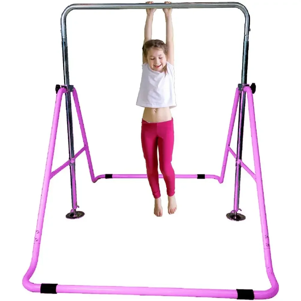 Junior Training Climbing Tower with Monkey Bars for Kids, Pink
Junior Training Climbing Tower with Monkey Bars for Kids, Pink