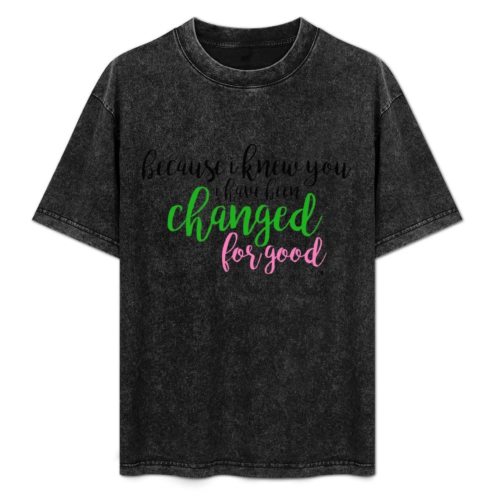 I have been changed for good - Wicked T-Shirt t shirts for man cotton funny t shirts dark humor T-Shirt 
I have been changed for good - Wicked T-Shirt t shirts for man cotton funny t shirts dark humor T-Shirt