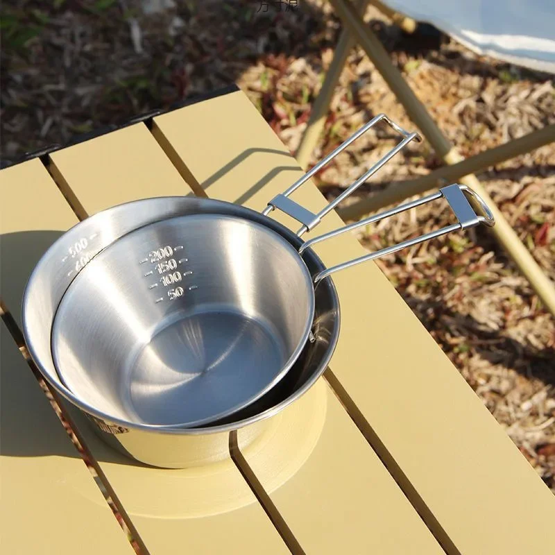 Outdoor Camping Folding Sherpa Bowl Portable Tableware Stainless Steel Camping Coffee Cup Noodle Bowl Rice Bowl Cookware TYS
Outdoor Camping Folding Sherpa Bowl Portable Tableware Stainless Steel Camping Coffee Cup Noodle Bowl Rice Bowl Cookware TYS