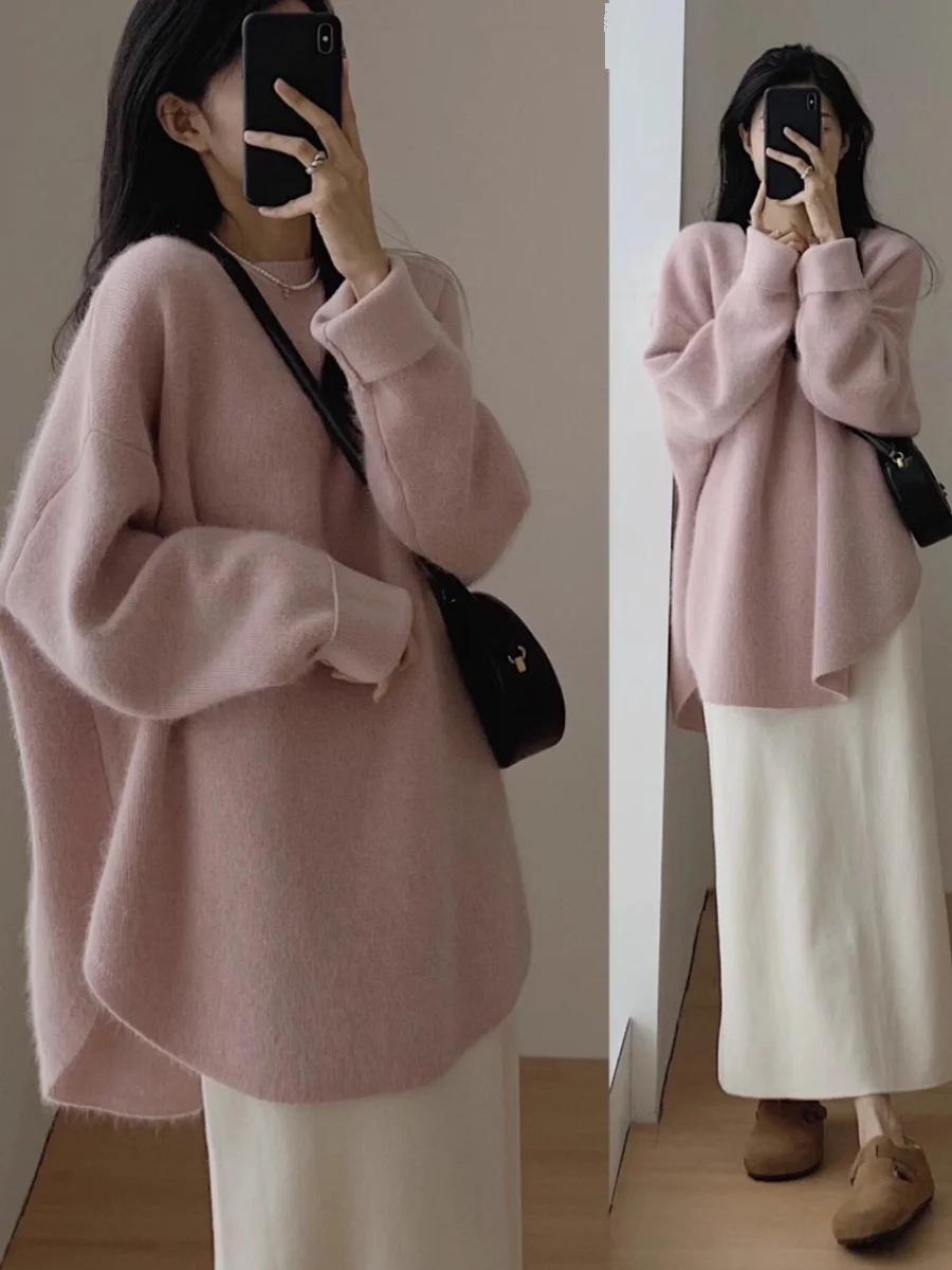 Свитер женский вязаный из вельвета, очень большой размер, осенне-зимний, новый дизайн, повседневный свободный крой, полиэстер
Свитер женский вязаный из вельвета, очень большой размер, осенне-зимний, новый дизайн, повседневный свободный крой, полиэстер