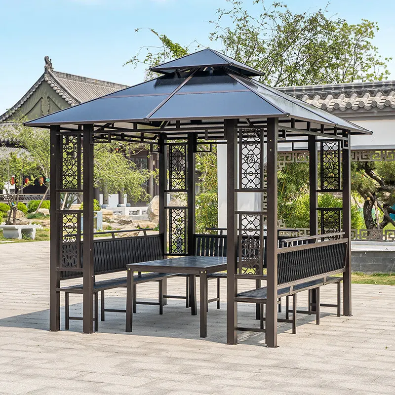 Outdoor courtyard, pavilion, villa, garden, Chinese scenic spot, leisure awning, terrace, anti-corrosion wood, simple sun panel
Outdoor courtyard, pavilion, villa, garden, Chinese scenic spot, leisure awning, terrace, anti-corrosion wood, simple sun panel