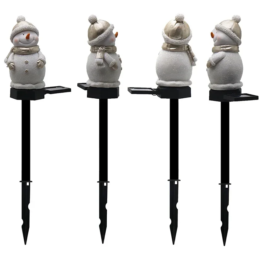 Christmas Outdoor Solar Stake Lights, Solar Powered Yard Decorations Snowman LED Xmas Pathway Lights Garden Stake Warm Light
Christmas Outdoor Solar Stake Lights, Solar Powered Yard Decorations Snowman LED Xmas Pathway Lights Garden Stake Warm Light