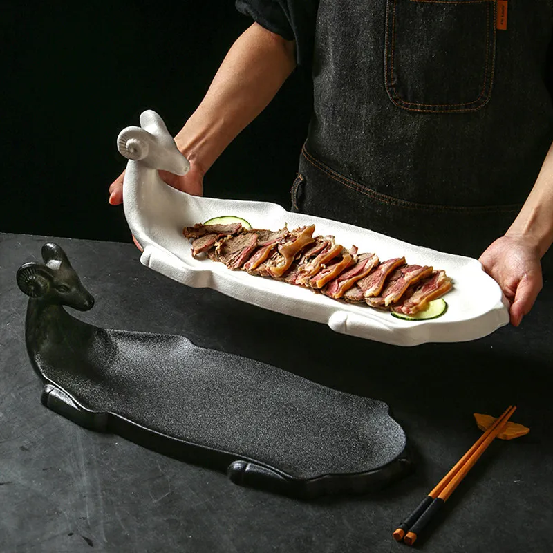Pure White Ceramic Long Strip Plate Square Dessert Plate Sushi Plates Snack Plates Molecular Cuisine Specialty Tableware
Pure White Ceramic Long Strip Plate Square Dessert Plate Sushi Plates Snack Plates Molecular Cuisine Specialty Tableware