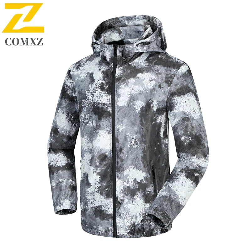 Camouflage Men's Casual Jacke Spring Autumn New Camp Travel Hooded Windbreaker Outdoor Mountaineering Sports Stormtrooper Jacket
Camouflage Men's Casual Jacke Spring Autumn New Camp Travel Hooded Windbreaker Outdoor Mountaineering Sports Stormtrooper Jacket