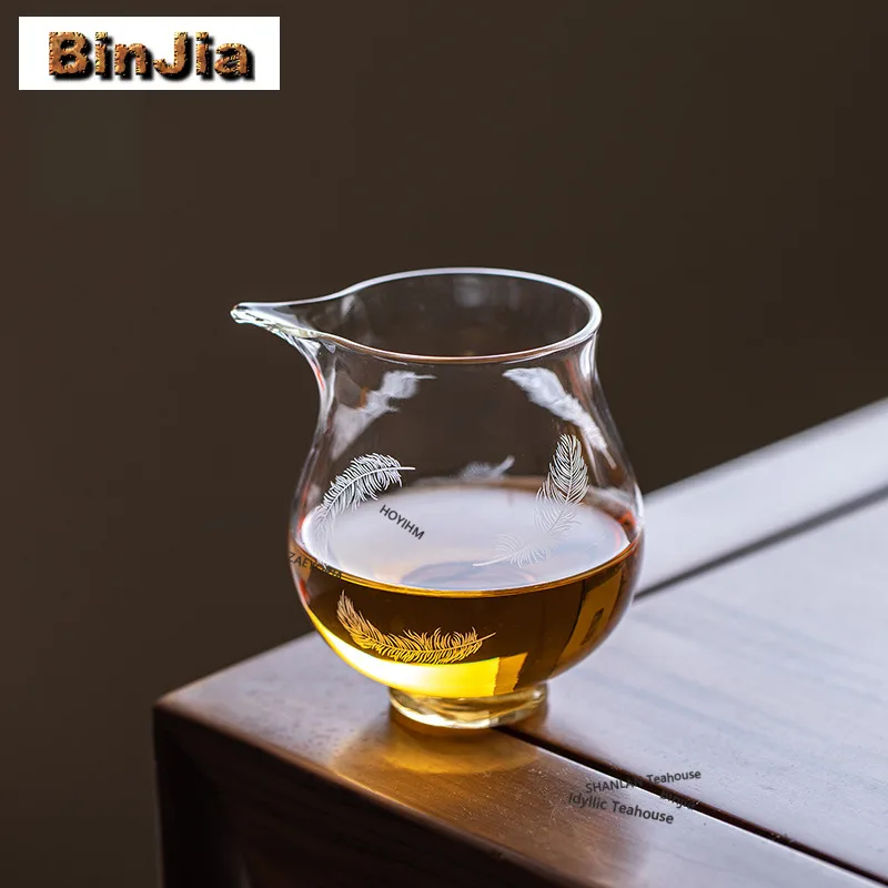 145ml High Borosilicate Glass Feather Penguin Tea Pitcher Tea Divider Cha Hai Dispenser Justice Cup Fair Mug Teaware Accessories
145ml High Borosilicate Glass Feather Penguin Tea Pitcher Tea Divider Cha Hai Dispenser Justice Cup Fair Mug Teaware Accessories