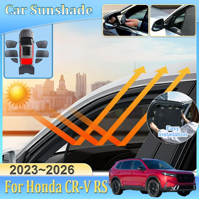 Солнцезащитный экран для автомобиля Honda CR-V RS MK6 2023-2026: сетчатая шторка на лобовое стекло, теплоизоляция, защита от ветра, автоаксессуары
Солнцезащитный экран для автомобиля Honda CR-V RS MK6 2023-2026: сетчатая шторка на лобовое стекло, теплоизоляция, защита от ветра, автоаксессуары
