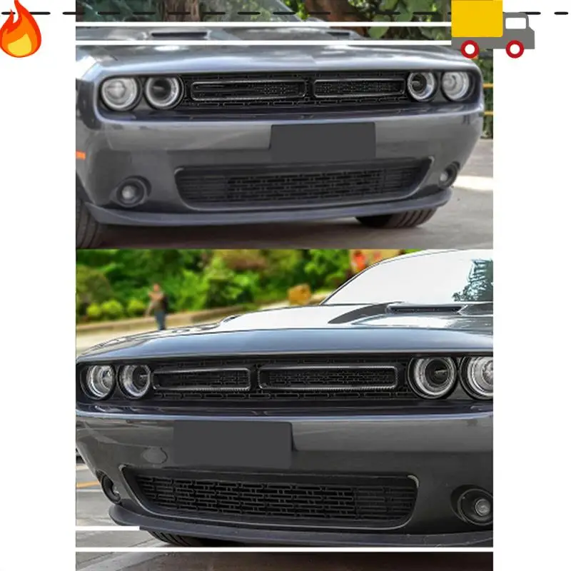 Car Front Grille Center Mesh Trim For Dodge Challenger 2015-2023 Car Decoration Sticker Grille Inserts Cover
Car Front Grille Center Mesh Trim For Dodge Challenger 2015-2023 Car Decoration Sticker Grille Inserts Cover