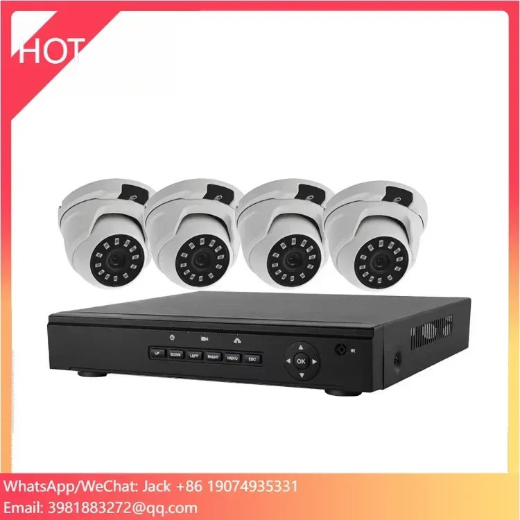 Innotronik 2MP 4 POE CCTV Security IP Dome Camera 1080P 4CH POE NVR System
Innotronik 2MP 4 POE CCTV Security IP Dome Camera 1080P 4CH POE NVR System