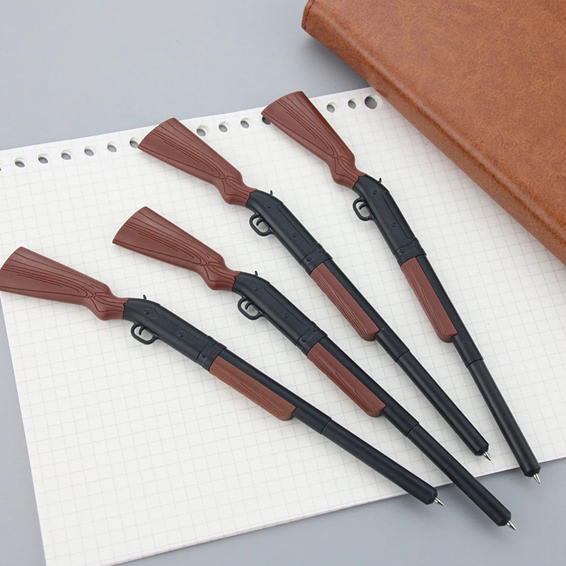 Gun Shape Ballpoint Pen Unique Design Smooth Writing Retractable Mechanism Fun Office School Stationery Supplies Creative Gifts
Gun Shape Ballpoint Pen Unique Design Smooth Writing Retractable Mechanism Fun Office School Stationery Supplies Creative Gifts