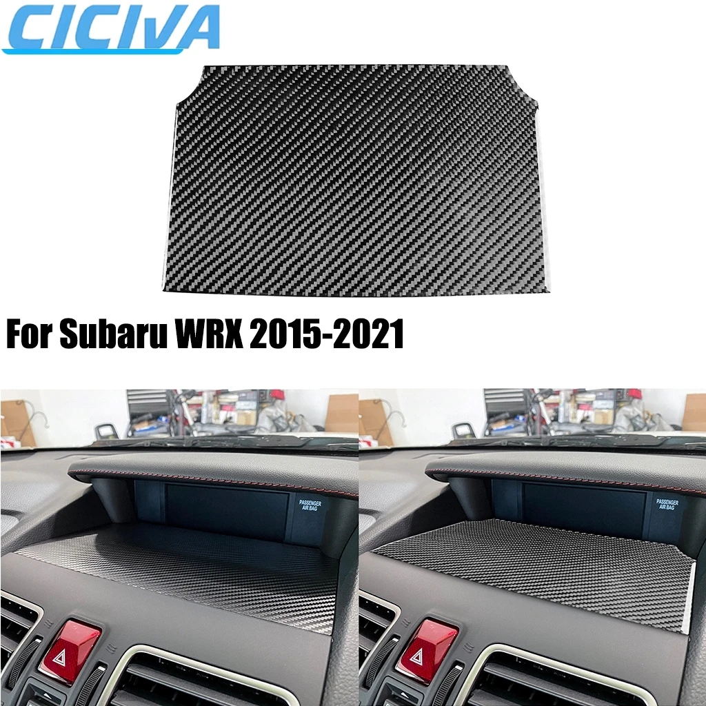 For Subaru WRX 2015-2021 Carbon Fiber Center Console Dashboard Panel Interior Car Accessories Cover Interior Stickers Auto Trim
For Subaru WRX 2015-2021 Carbon Fiber Center Console Dashboard Panel Interior Car Accessories Cover Interior Stickers Auto Trim