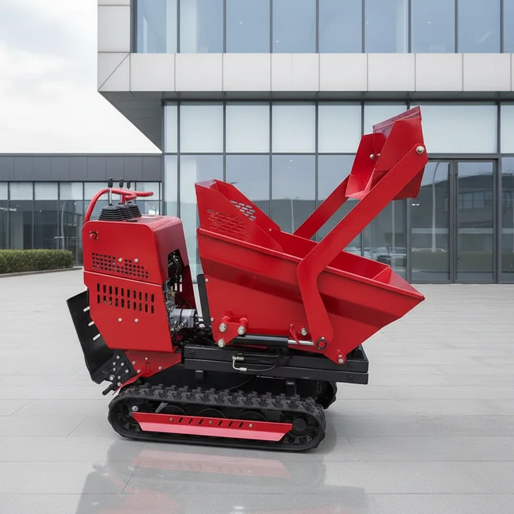 800kg Crawler Dumper Mini Dumper EURO 5 EPA Farm Use Customized Fast Delivery High Quality
800kg Crawler Dumper Mini Dumper EURO 5 EPA Farm Use Customized Fast Delivery High Quality