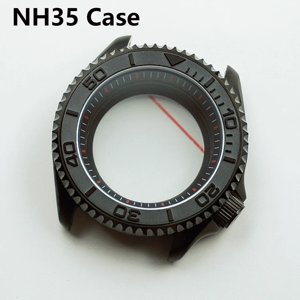 42MM Watch Case S Crown Shell Stainless Steel NH35 Case Waterproof Sapphire Glass Watch Cover For SKX007 NH35 4R36 Movement
42MM Watch Case S Crown Shell Stainless Steel NH35 Case Waterproof Sapphire Glass Watch Cover For SKX007 NH35 4R36 Movement