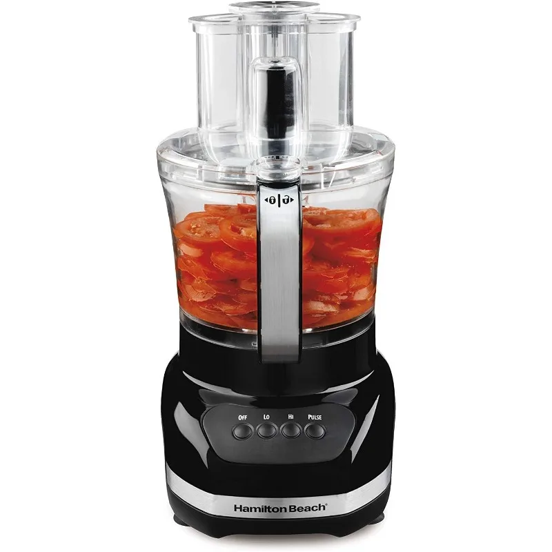 Hamilton Beach Big Mouth Duo Plus 12 Cup Food Processor & Vegetable Chopper with Additional Mini 4 Cup Bowl, Black (70580)
Hamilton Beach Big Mouth Duo Plus 12 Cup Food Processor & Vegetable Chopper with Additional Mini 4 Cup Bowl, Black (70580)