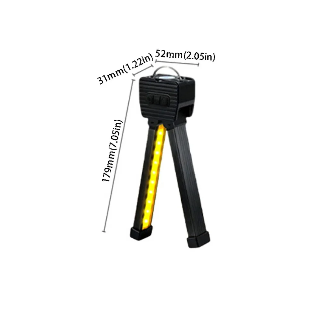 Dimming Function Foldable Led Work Light Rotation Magnetic Waterproof Design Rechargeable Working Light Adjustable Brightness