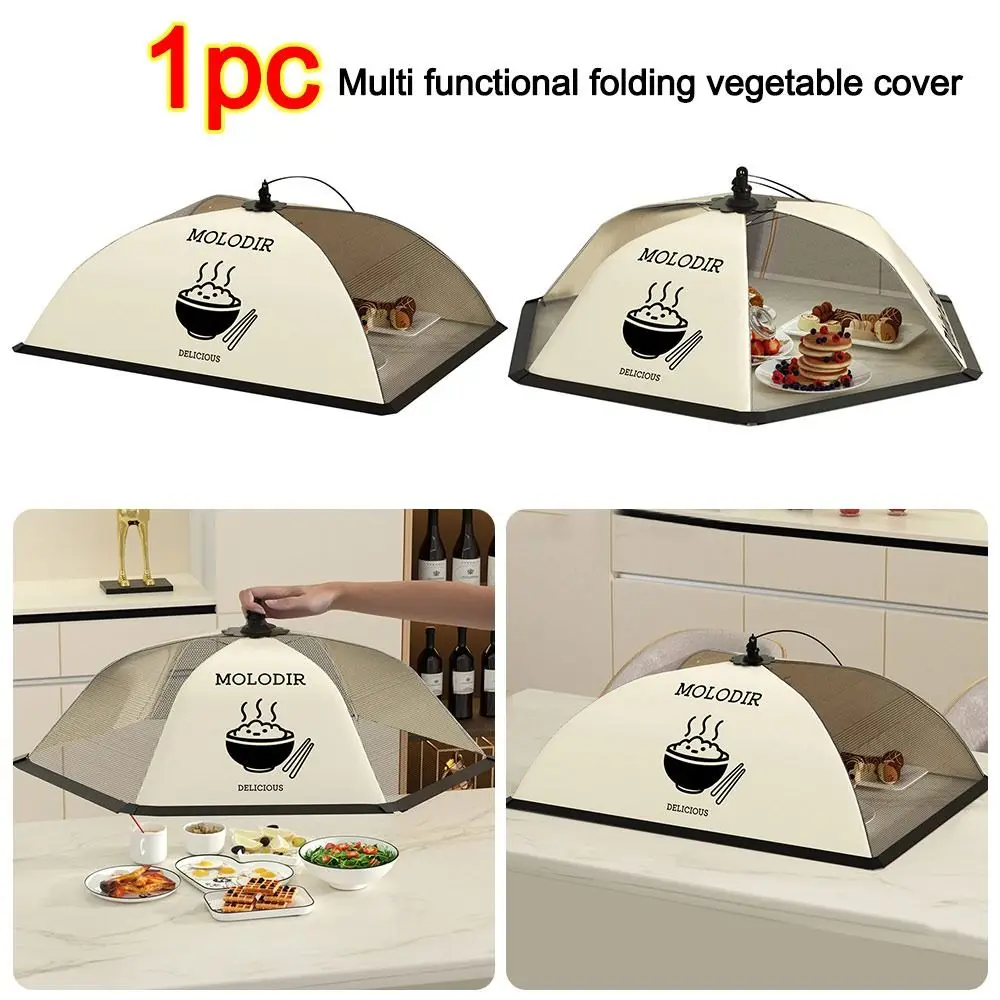 Durable Foldable Food Covers Breathable Anti Fly Mosquito Vegetable Cover Umbrella Dustproof Dining Table Mesh Cover
Durable Foldable Food Covers Breathable Anti Fly Mosquito Vegetable Cover Umbrella Dustproof Dining Table Mesh Cover