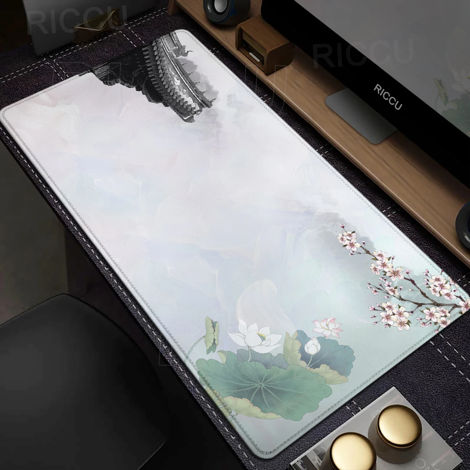 Green Plant ink Art Landscapes Large Mouse Pad Rubber Anti-slip Sakura Desk Mat Offices Accessories Keyboard Extended Mouse Mat
Green Plant ink Art Landscapes Large Mouse Pad Rubber Anti-slip Sakura Desk Mat Offices Accessories Keyboard Extended Mouse Mat