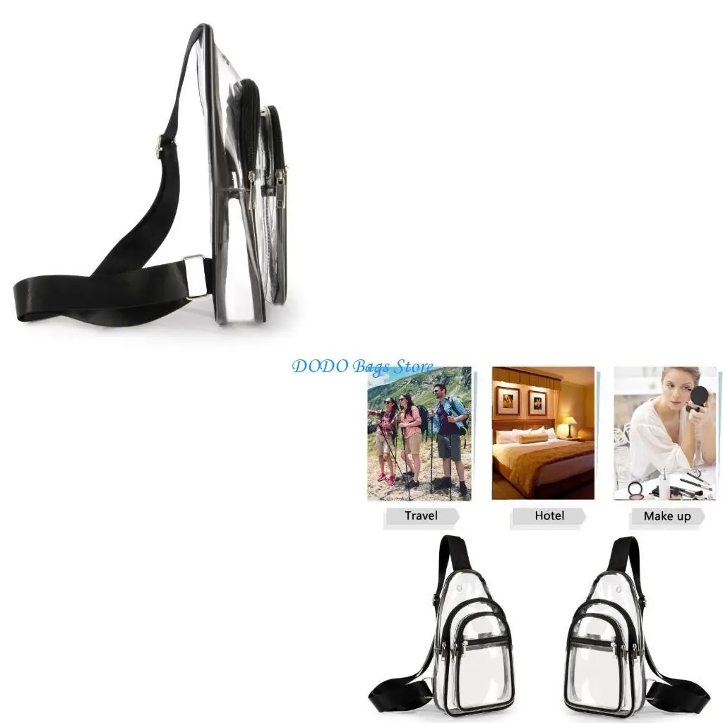 Clear Sling Bag Stadium Approved Crossbody Chest Bags for Men Women Phone
Clear Sling Bag Stadium Approved Crossbody Chest Bags for Men Women Phone