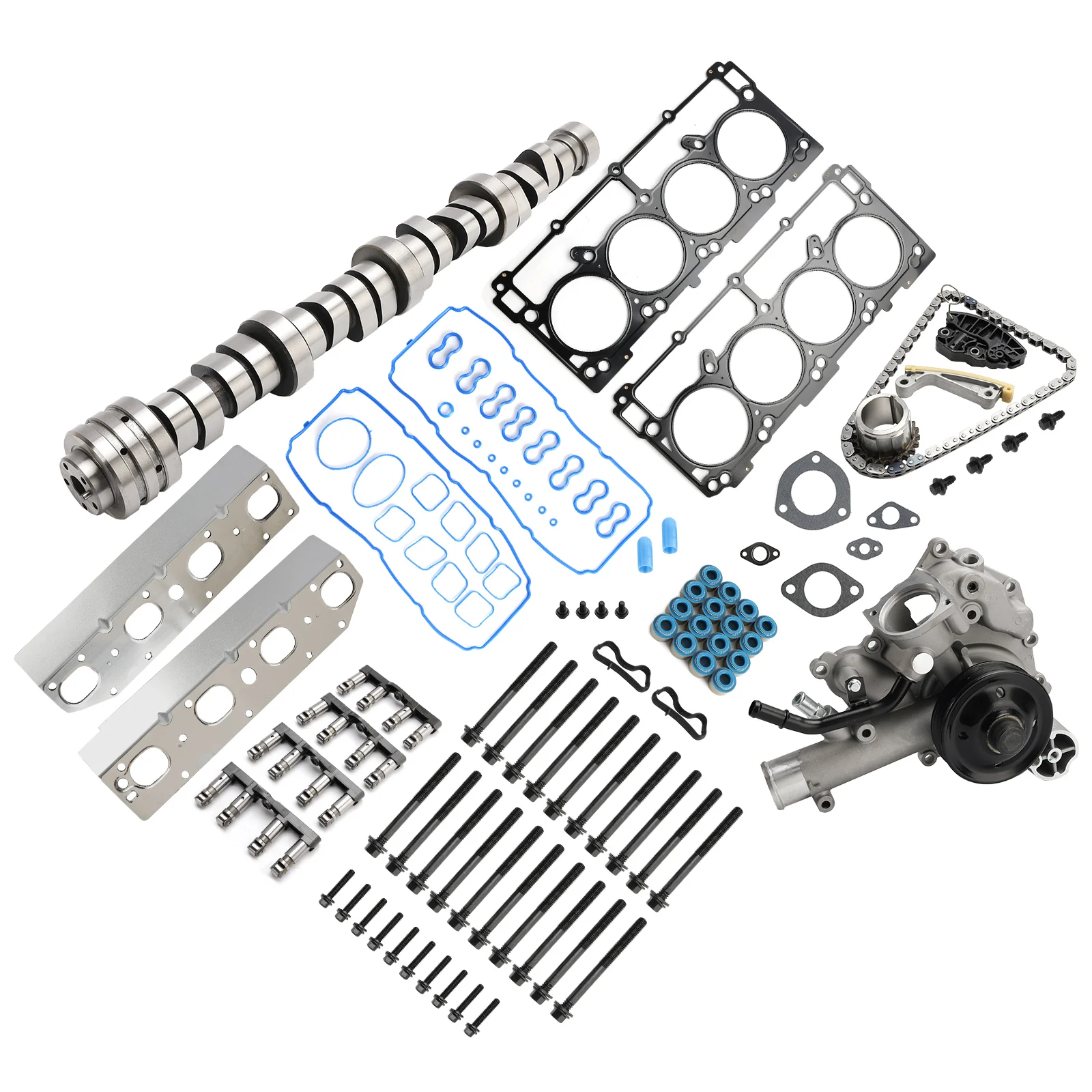 MDS Camshaft Kit Timing Chain Kit Water Pump for Ram 1500 5.7L Hemi 2009-2019
MDS Camshaft Kit Timing Chain Kit Water Pump for Ram 1500 5.7L Hemi 2009-2019