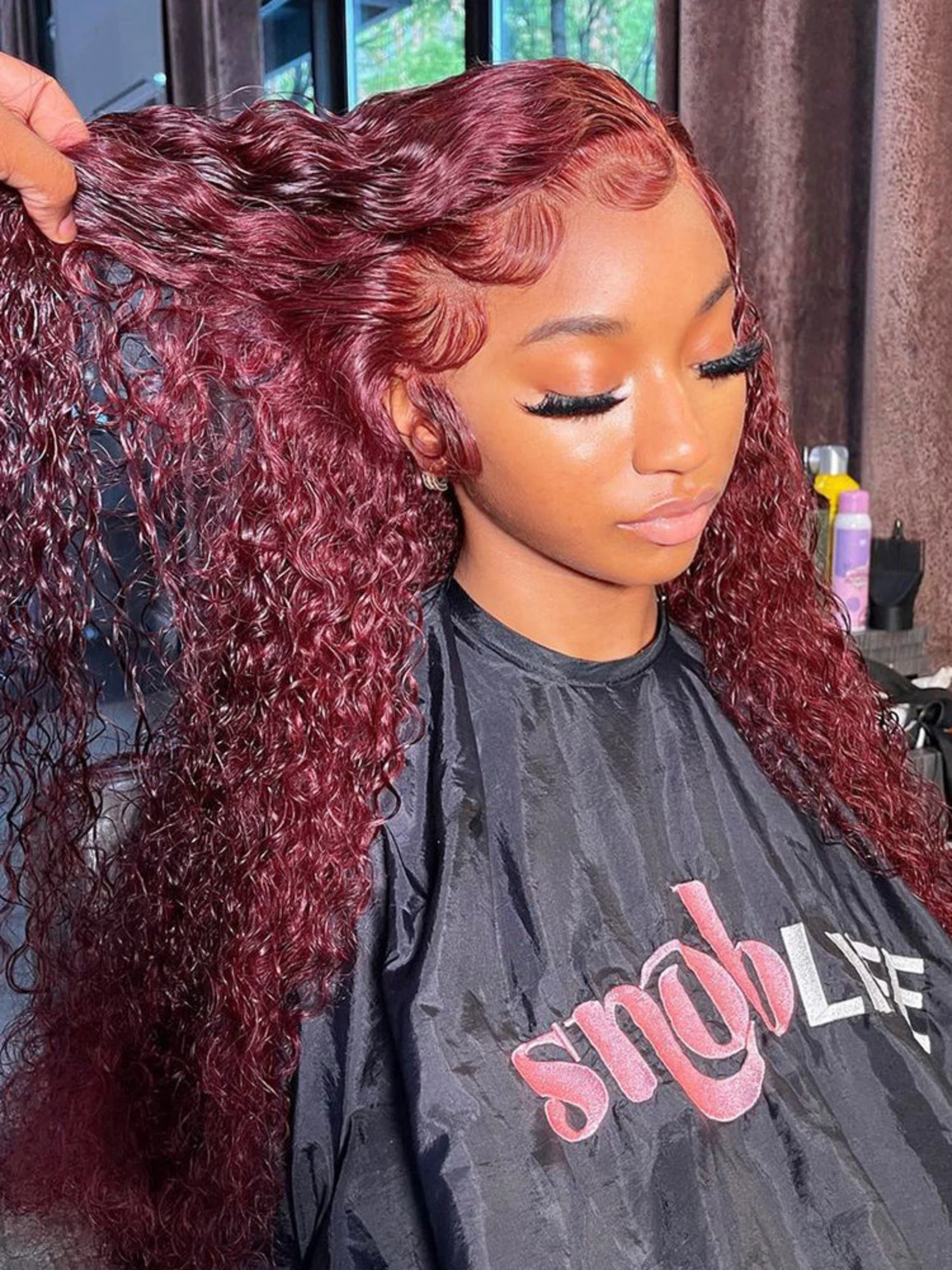250 Density Water Wave Brazilian Red Wine 30 Inch Red 13x6 Hd Lace Frontal Human Hair Wig 99J Burgundy Hair Color Water Wav
250 Density Water Wave Brazilian Red Wine 30 Inch Red 13x6 Hd Lace Frontal Human Hair Wig 99J Burgundy Hair Color Water Wav