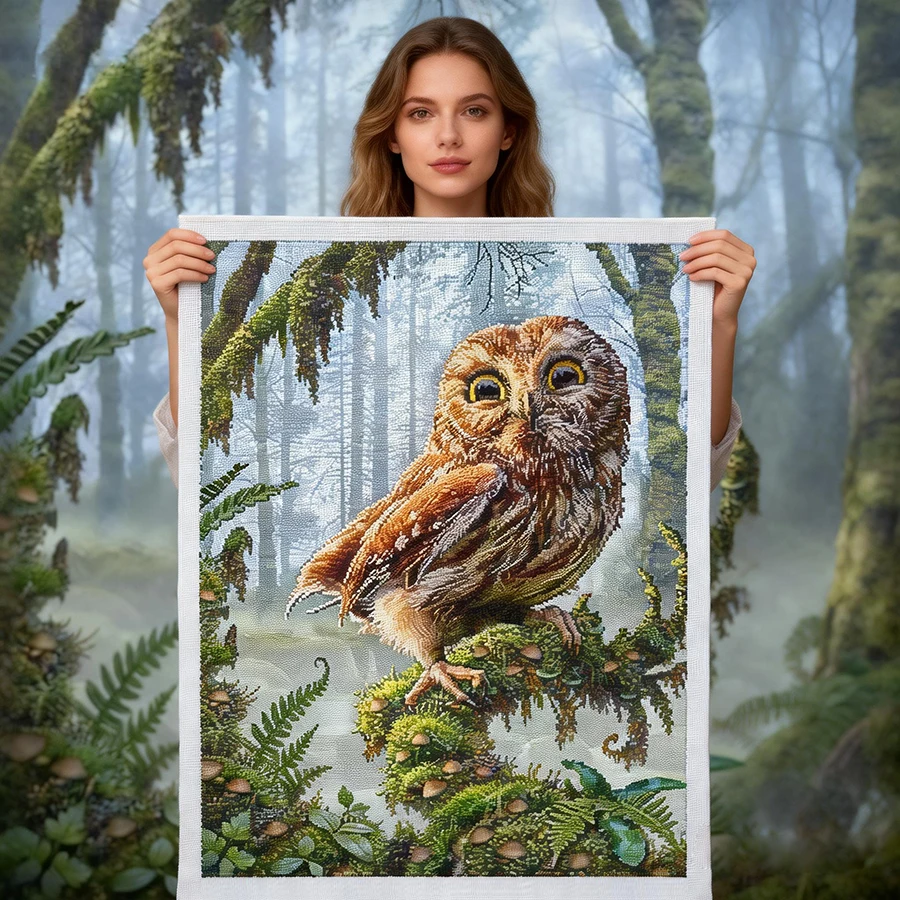2026 New style Embroidery Owl Animal Dmc Threads Picture Printed Canvas Cross Stitch Suits Home Decor
2026 New style Embroidery Owl Animal Dmc Threads Picture Printed Canvas Cross Stitch Suits Home Decor