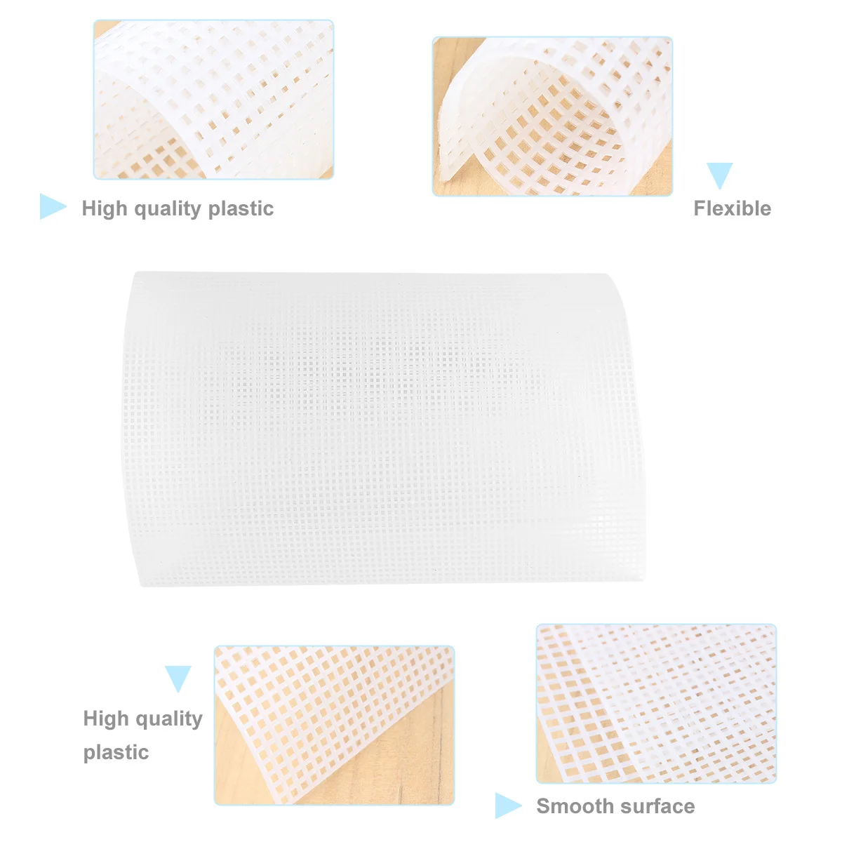 3Pcs Plastic Canvas Sheets Mesh Embroidery Board Premium Pe Material DIY Cross Stitch Knit Crochet Coaster Crafting Supplies 
3Pcs Plastic Canvas Sheets Mesh Embroidery Board Premium Pe Material DIY Cross Stitch Knit Crochet Coaster Crafting Supplies