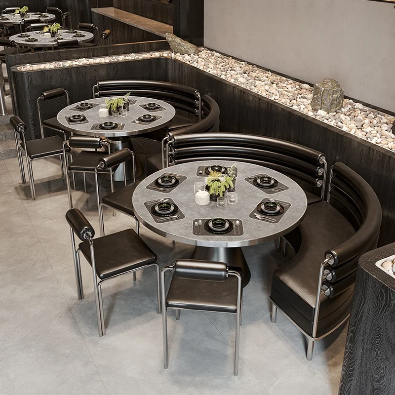 @#Factory Wholesale U Shaped Sofa Half Round Arc Booth Stainless Steel Restaurant Table and Chair
@#Factory Wholesale U Shaped Sofa Half Round Arc Booth Stainless Steel Restaurant Table and Chair