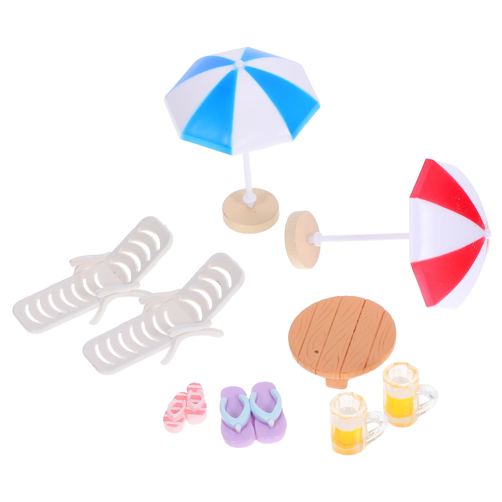 1 set Miniature Beach Decoration Set Resin Plastic Dollhouse Furniture Toy Baby Chair Beach Theme
1 set Miniature Beach Decoration Set Resin Plastic Dollhouse Furniture Toy Baby Chair Beach Theme