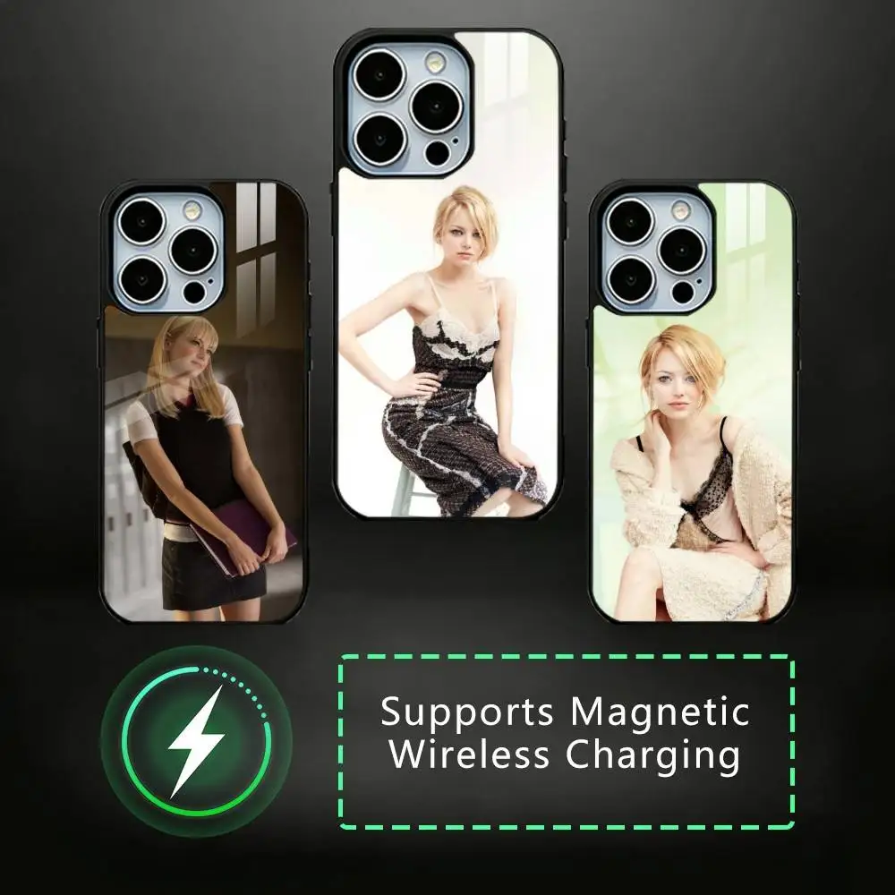 Emma Stone actress Phone Case For iPhone17,16,15,14,13,12,11 Plus,Pro Allows magnetic wireless charging
Emma Stone actress Phone Case For iPhone17,16,15,14,13,12,11 Plus,Pro Allows magnetic wireless charging