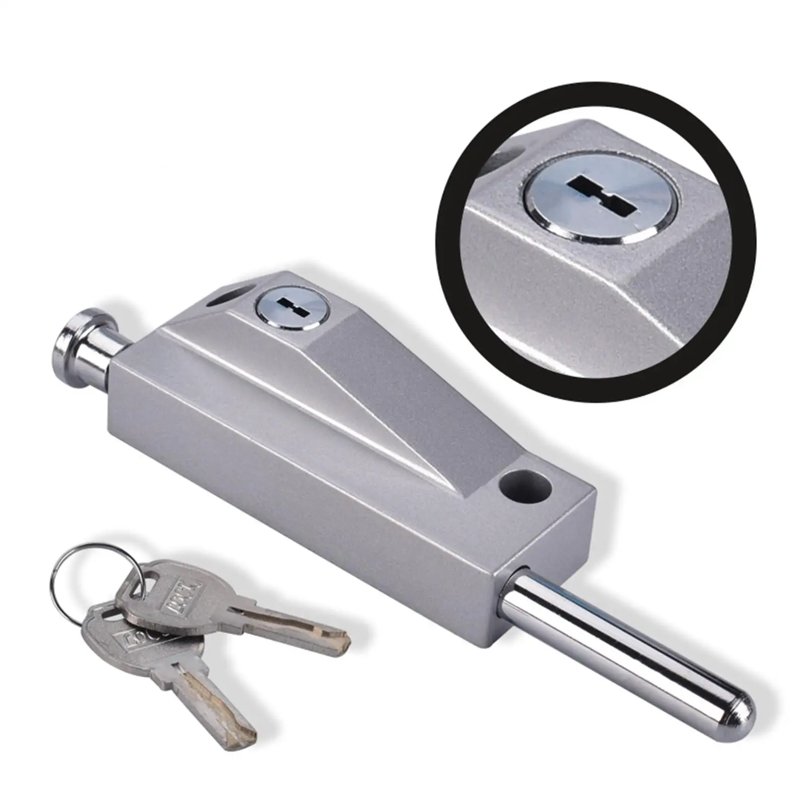 Rotating Door Lock Aluminum Alloy High Security Framed Glass Door Lock
Rotating Door Lock Aluminum Alloy High Security Framed Glass Door Lock
