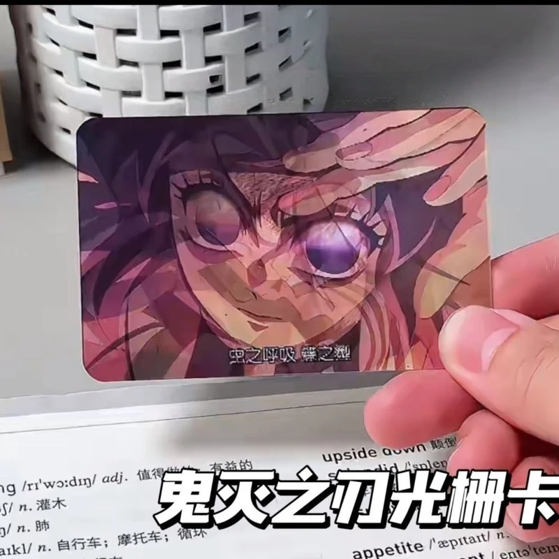 Creative Demon Slayer Cards Iguro Obanai Anime Action Figures Cartoon Grating Card Toys Children Birthday Gift Anime Merchandise 
Creative Demon Slayer Cards Iguro Obanai Anime Action Figures Cartoon Grating Card Toys Children Birthday Gift Anime Merchandise