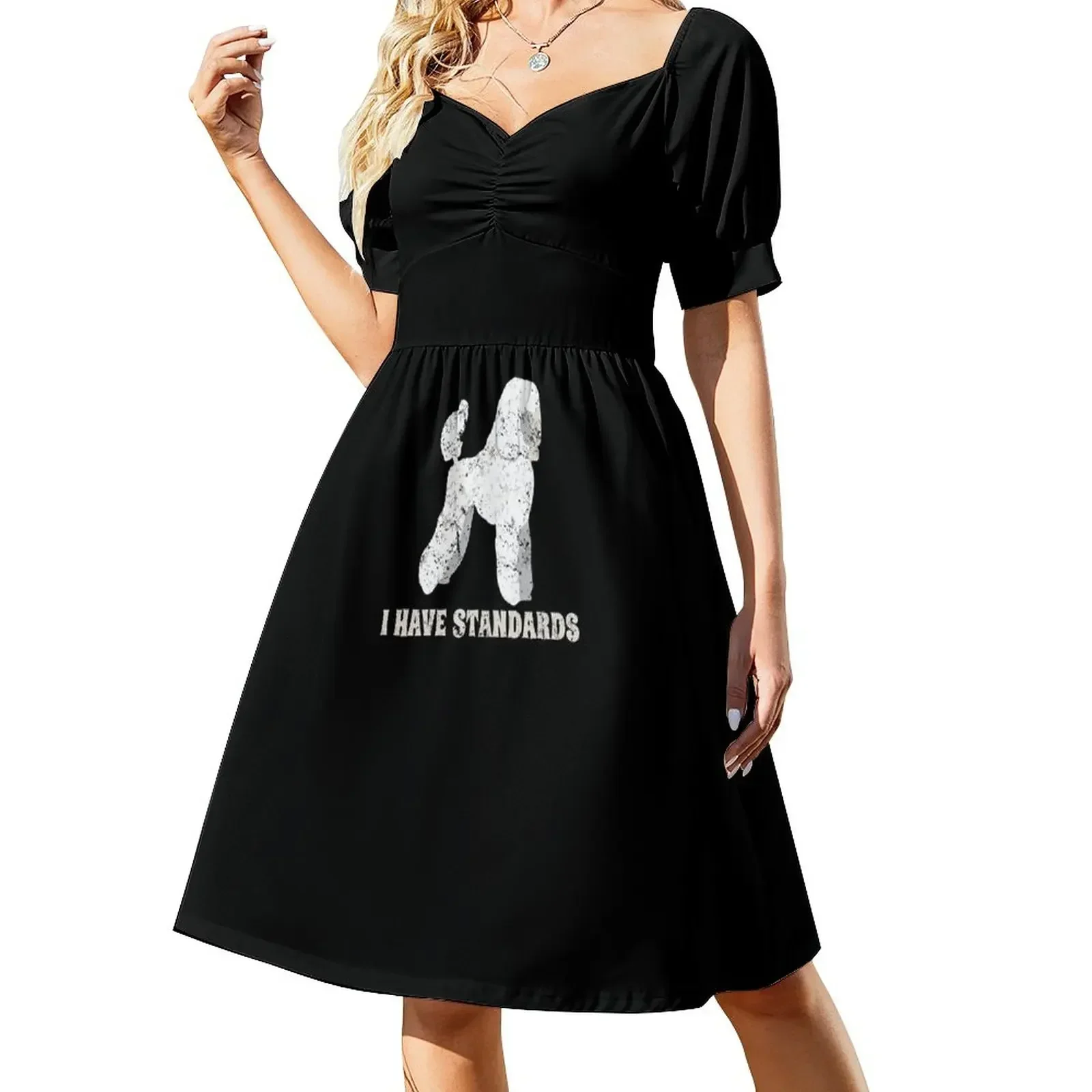 I Have Standards Poodles Dog Puppy Distressed Hoodie Short-Sleeved Dress elegant women's sets Bridesmaid dress woman Dress
I Have Standards Poodles Dog Puppy Distressed Hoodie Short-Sleeved Dress elegant women's sets Bridesmaid dress woman Dress