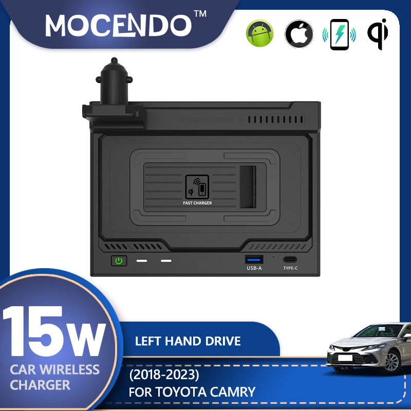 For Toyota Camry 2018-2023 15W Car Wireless Charging Modification car Accessories Fast Phone Charger Plate Pad
For Toyota Camry 2018-2023 15W Car Wireless Charging Modification car Accessories Fast Phone Charger Plate Pad
