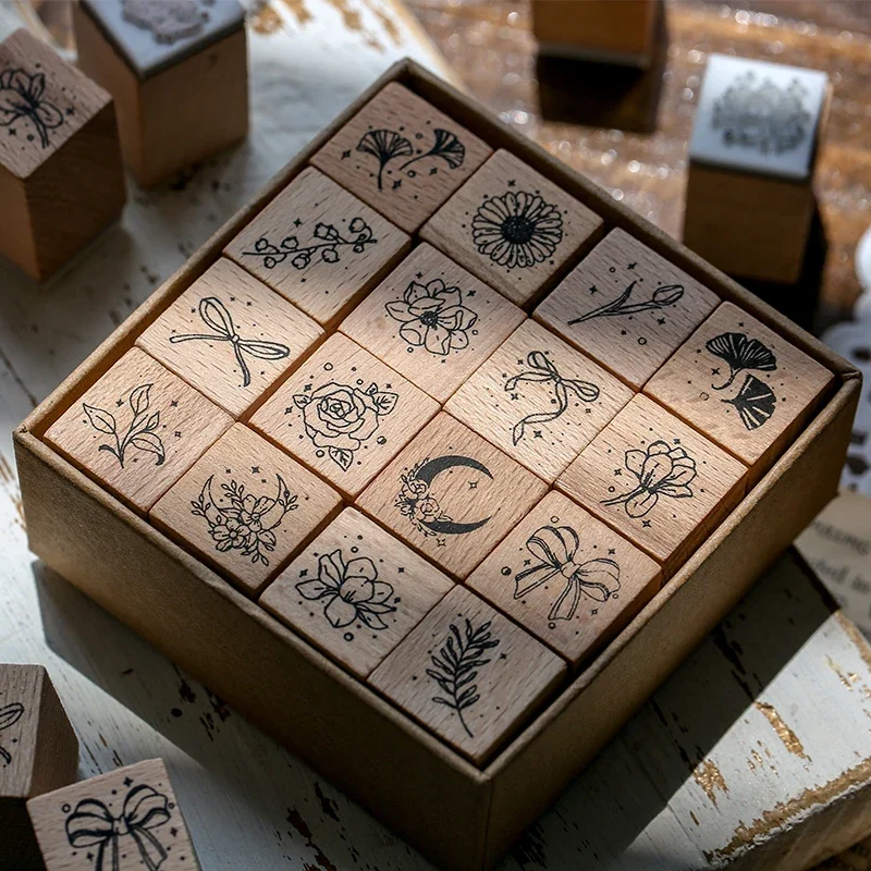 16 Pcs/Box Retro plant flowers decoration stamp wooden rubber stamps for scrapbooking stationery DIY craft standard seal Stamp
16 Pcs/Box Retro plant flowers decoration stamp wooden rubber stamps for scrapbooking stationery DIY craft standard seal Stamp