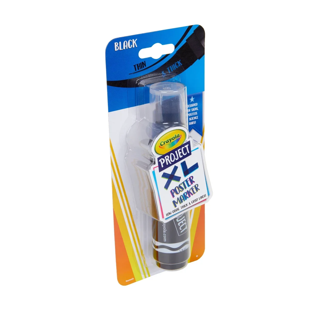 1ct Marker Pen Poster Marker - Black: Bold Permanent Marker for Kids' School Supplies
1ct Marker Pen Poster Marker - Black: Bold Permanent Marker for Kids' School Supplies